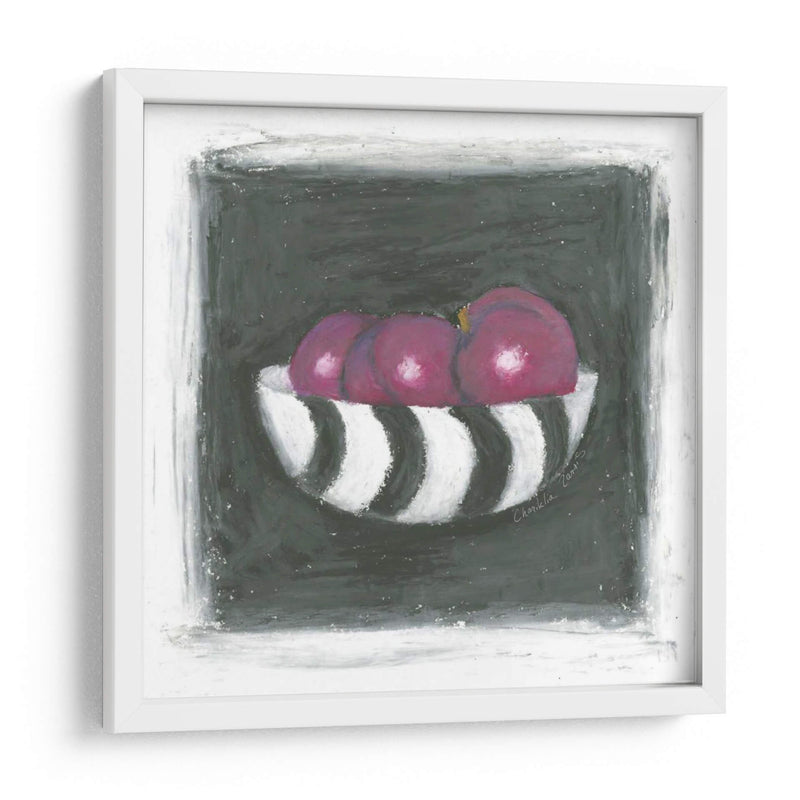 Ciruelas En Un Tazón - Chariklia Zarris | Cuadro decorativo de Canvas Lab