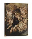 María y niño con corona angelical - Peter Paul Rubens | Cuadro decorativo de Canvas Lab