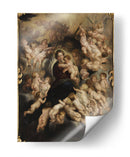 María y niño con corona angelical - Peter Paul Rubens | Cuadro decorativo de Canvas Lab