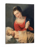 Alamy Virgen en adoración ante el niño Cristo - Peter Paul Rubens | Cuadro decorativo de Canvas Lab