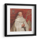Matthaeus Yrsselius (1541-1629), abad de la abadía de Saint-Michael en Amberes - Peter Paul Rubens | Cuadro decorativo de Canvas Lab