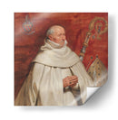 Matthaeus Yrsselius (1541-1629), abad de la abadía de Saint-Michael en Amberes - Peter Paul Rubens | Cuadro decorativo de Canvas Lab