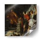 Mucio Escévola ante Lars Porsena - Peter Paul Rubens | Cuadro decorativo de Canvas Lab
