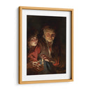 Anciana y niño con velas - Peter Paul Rubens | Cuadro decorativo de Canvas Lab