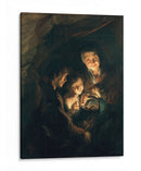 Anciana con una cesta de carbón - Peter Paul Rubens | Cuadro decorativo de Canvas Lab