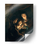 Anciana con una cesta de carbón - Peter Paul Rubens | Cuadro decorativo de Canvas Lab
