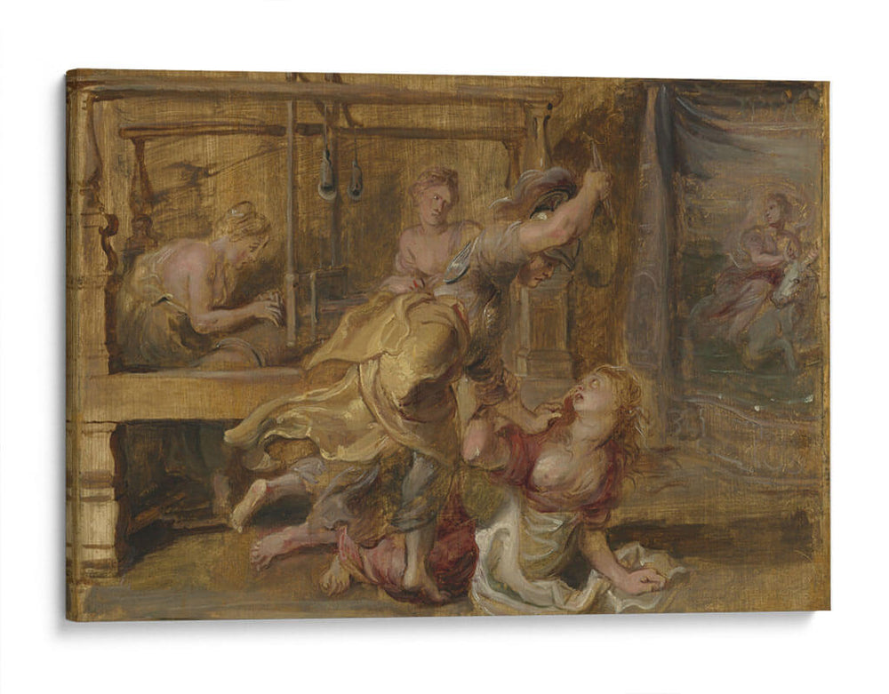 Palas y Aracne - Peter Paul Rubens | Cuadro decorativo de Canvas Lab
