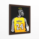 Bryant Graffiti BnW - David Aste | Cuadro decorativo de Canvas Lab
