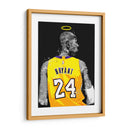 Bryant Graffiti BnW - David Aste | Cuadro decorativo de Canvas Lab