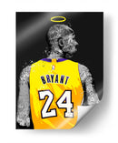 Bryant Graffiti BnW - David Aste | Cuadro decorativo de Canvas Lab