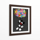 Cartoon Mouse Balloons - David Aste | Cuadro decorativo de Canvas Lab