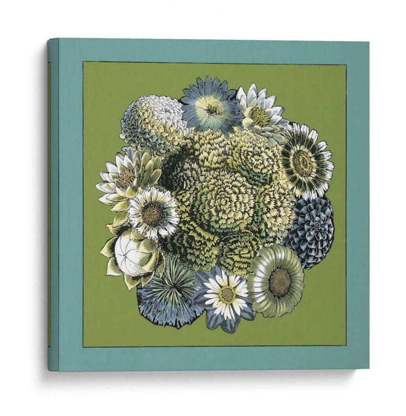 Pequeño Bouquet De Celadon Iv - Chariklia Zarris | Cuadro decorativo de Canvas Lab