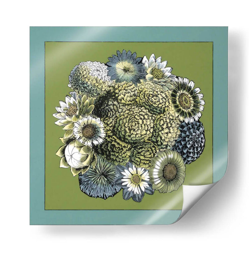 Pequeño Bouquet De Celadon Iv - Chariklia Zarris | Cuadro decorativo de Canvas Lab