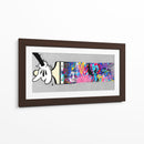 Cartoon Paint Stroke Graffiti - David Aste | Cuadro decorativo de Canvas Lab