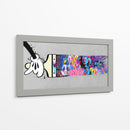 Cartoon Paint Stroke Graffiti - David Aste | Cuadro decorativo de Canvas Lab