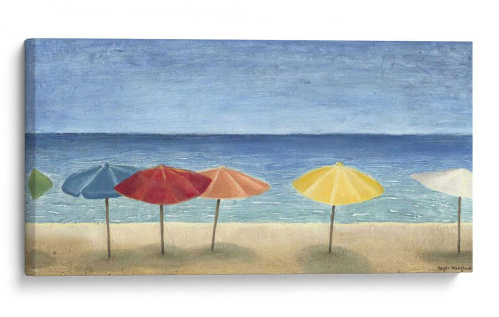 Ocean Sopbrellas Ii - Megan Meagher | Cuadro decorativo de Canvas Lab