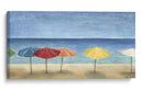 Ocean Sopbrellas Ii - Megan Meagher | Cuadro decorativo de Canvas Lab