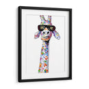 Jirafa Cool 01 - Hue Art | Cuadro decorativo de Canvas Lab