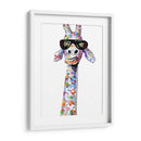 Jirafa Cool 01 - Hue Art | Cuadro decorativo de Canvas Lab