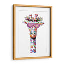 Jirafa Cool 02 - Hue Art | Cuadro decorativo de Canvas Lab