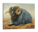 Baa Baa Black Ovejas - Kathy Winkler | Cuadro decorativo de Canvas Lab