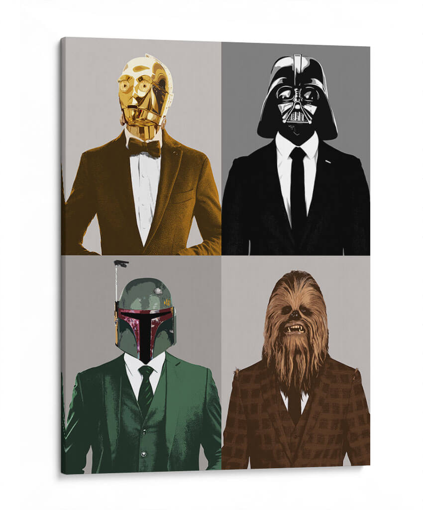 Corporate Wars - David Aste | Cuadro decorativo de Canvas Lab