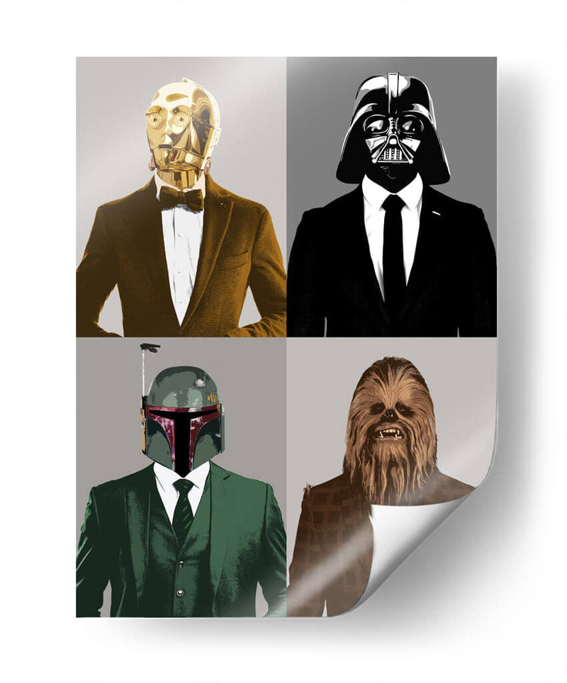 Corporate Wars - David Aste | Cuadro decorativo de Canvas Lab