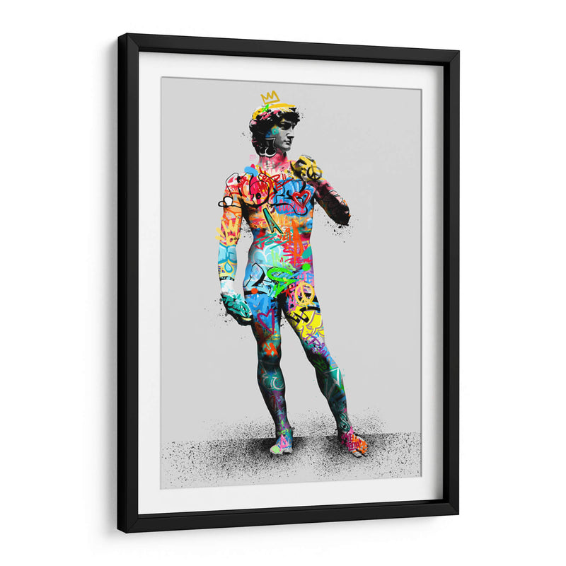 El David Graffiti Completo - David Aste | Cuadro decorativo de Canvas Lab