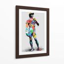 El David Graffiti Completo - David Aste | Cuadro decorativo de Canvas Lab
