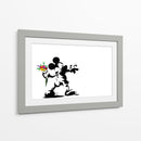 Flower Thrower Cartoon - David Aste | Cuadro decorativo de Canvas Lab