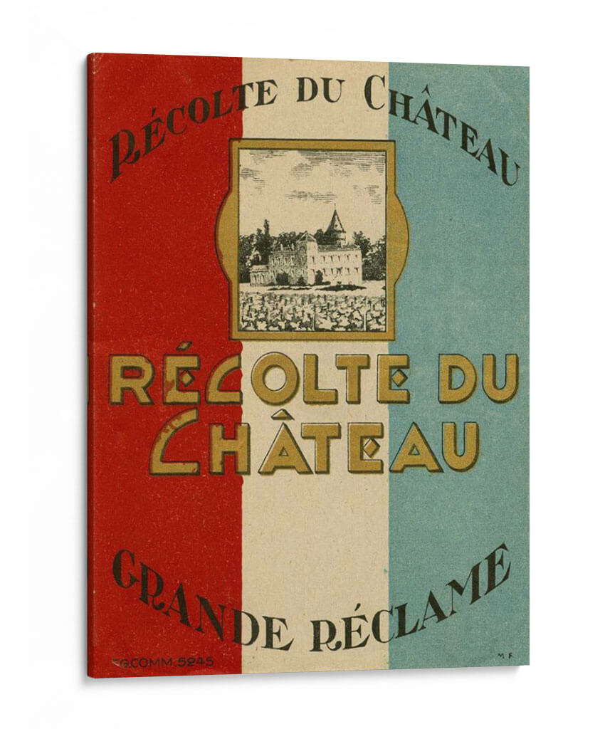 Recolte Du Chateau | Cuadro decorativo de Canvas Lab