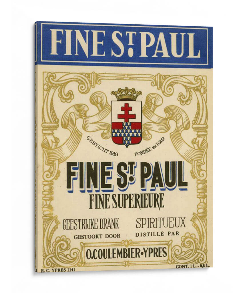 Fine St. Pablo | Cuadro decorativo de Canvas Lab