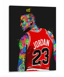Jordan Graffiti - David Aste | Cuadro decorativo de Canvas Lab
