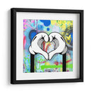 Love Cartoon Hands 02 - David Aste | Cuadro decorativo de Canvas Lab