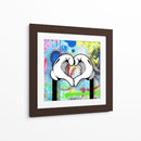 Love Cartoon Hands 02 - David Aste | Cuadro decorativo de Canvas Lab