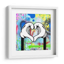 Love Cartoon Hands 02 - David Aste | Cuadro decorativo de Canvas Lab