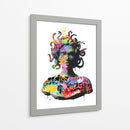 Medusa Graffiti - David Aste | Cuadro decorativo de Canvas Lab