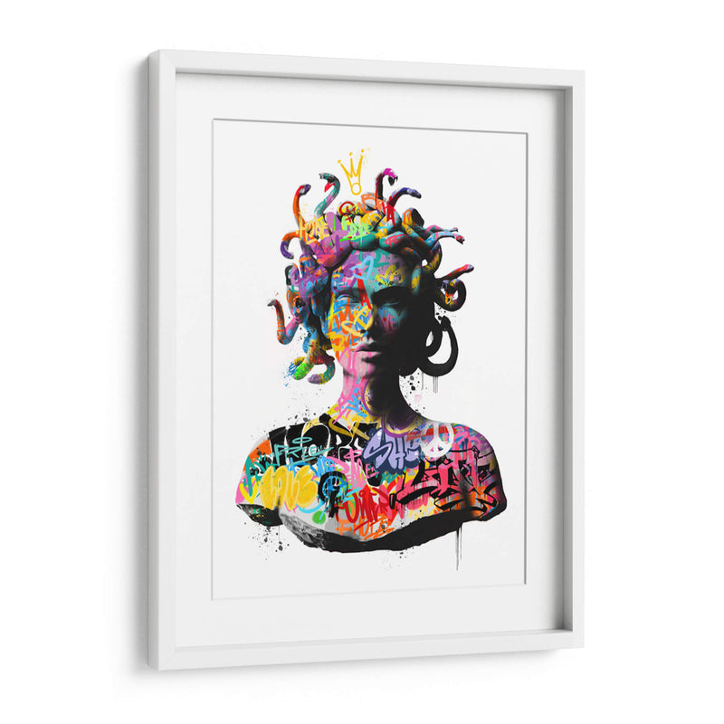 Medusa Graffiti - David Aste | Cuadro decorativo de Canvas Lab