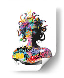 Medusa Graffiti - David Aste | Cuadro decorativo de Canvas Lab