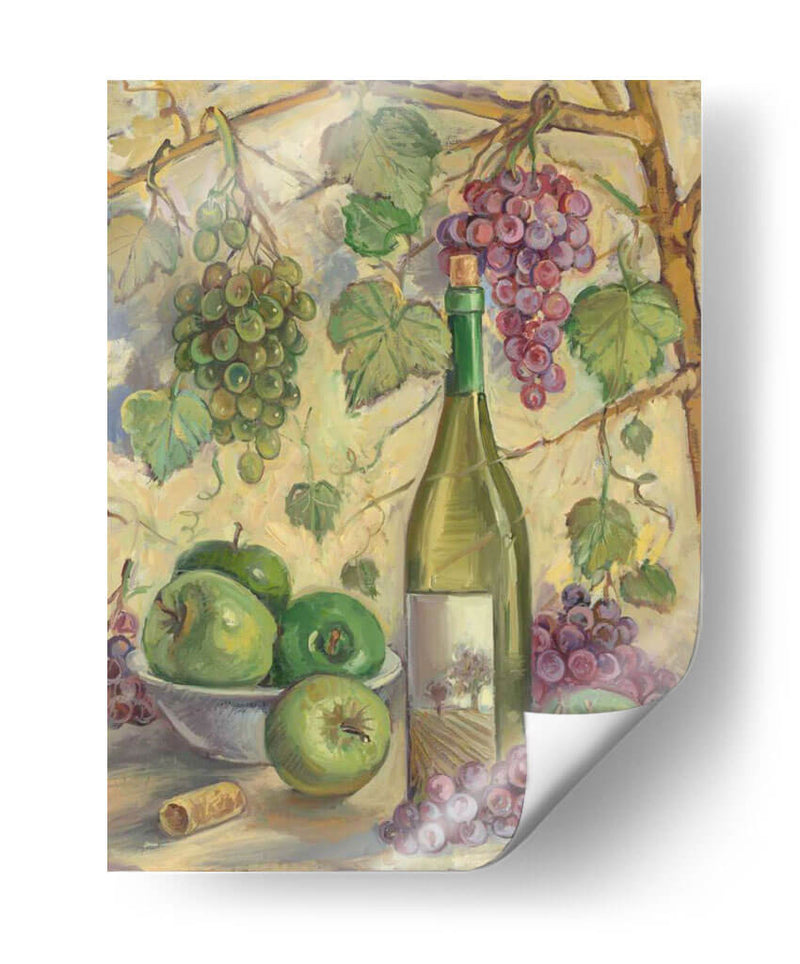 Vino Con Manzanas. - Theresa Kasun | Cuadro decorativo de Canvas Lab