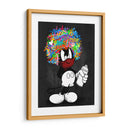Cartoon Afro Graffiti - David Aste | Cuadro decorativo de Canvas Lab