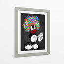 Cartoon Afro Graffiti - David Aste | Cuadro decorativo de Canvas Lab