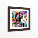 Peace Intervention Cartoon Negro - David Aste | Cuadro decorativo de Canvas Lab