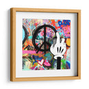 Peace Intervention Cartoon Negro - David Aste | Cuadro decorativo de Canvas Lab