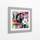 Peace Intervention Cartoon Negro - David Aste | Cuadro decorativo de Canvas Lab