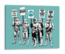 Trooper Strike Aqua - David Aste | Cuadro decorativo de Canvas Lab