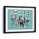 Trooper Strike Aqua - David Aste | Cuadro decorativo de Canvas Lab