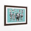 Trooper Strike Aqua - David Aste | Cuadro decorativo de Canvas Lab