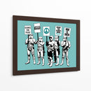 Trooper Strike Aqua - David Aste | Cuadro decorativo de Canvas Lab