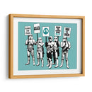 Trooper Strike Aqua - David Aste | Cuadro decorativo de Canvas Lab
